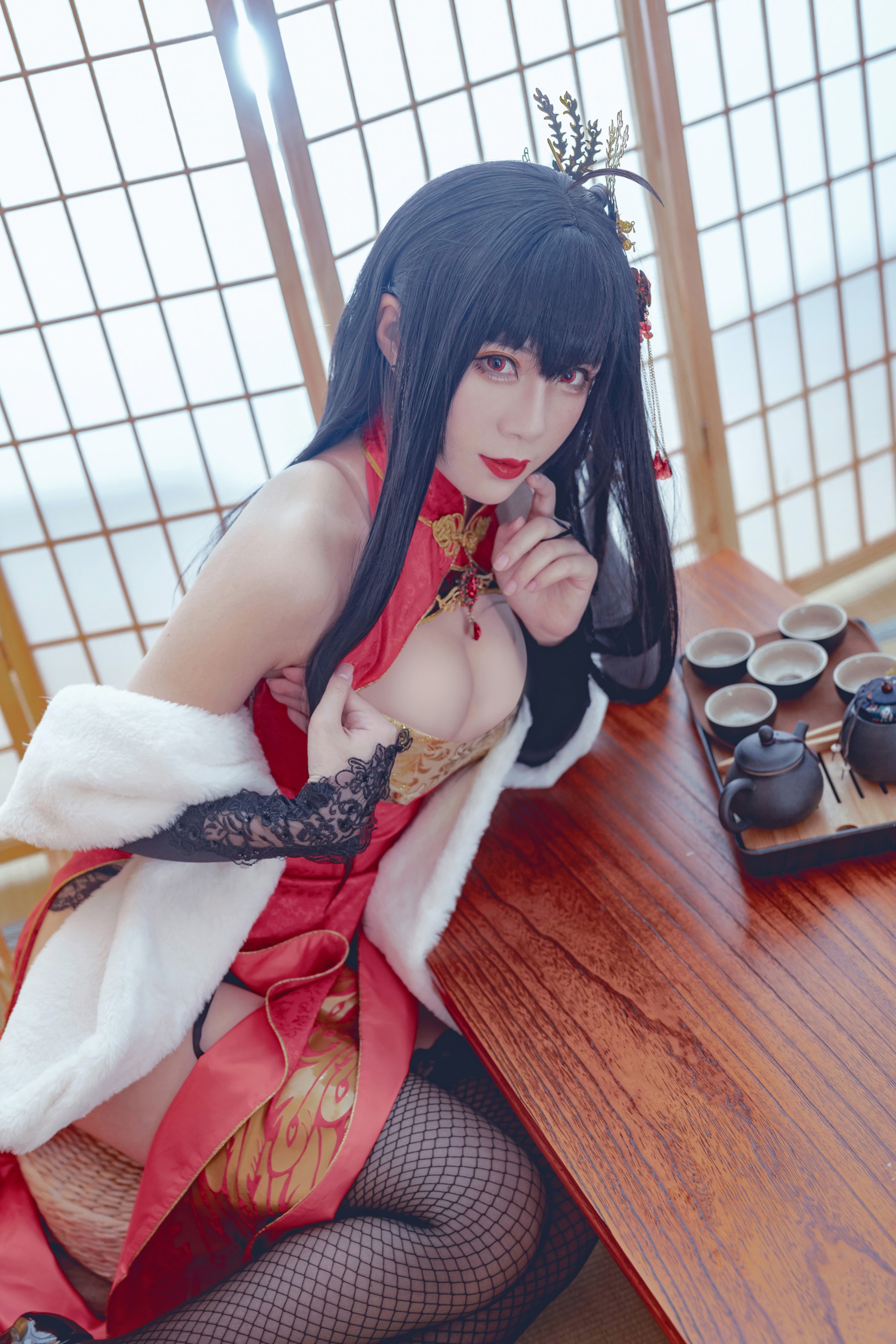 图片[1]-羊大真人 – NO.010 大凤凤鸣春晓[23P]-XikXak